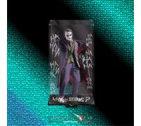 TECA IN PLEXIGLASS ACRILICO-SHOWCASE-PER JOKER HOT TOYS-DOLL1/4-THE DARK KNIGHT