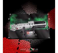 TECA IN PLEXIGLASS ACRILICO-SHOWCASE-PER LEGO 40483-SPADA LASER LUKE SKYWALKER