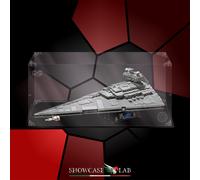 TECA IN PLEXIGLASS ACRILICO-SHOWCASE-PER LEGO 75252-IMPERIAL STAR DESTROYER-STAR