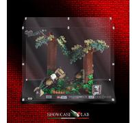 TECA IN PLEXIGLASS ACRILICO-SHOWCASE-PER LEGO 75353-Diorama Inseguimento con lo