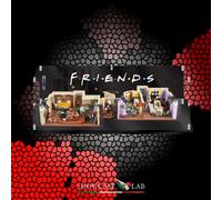 TECA IN PLEXIGLASS ACRILICO-SHOWCASE- PER SET LEGO 10292-FRIENDS- APPARTAMENTI