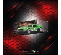 TECA IN PLEXIGLASS ACRILICO-SHOWCASE-PER SET Mattel® Brick Shop Hot Wheels® - CA