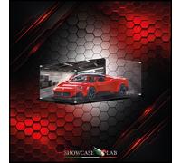 TECA IN PLEXIGLASS ACRILICO-SHOWCASE-PER SET Mattel® Brick Shop Hot Wheels® - MA