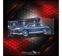 TECA IN PLEXIGLASS ACRILICO-SHOWCASE-PER SET Mattel® Brick Shop Hot Wheels® - Me
