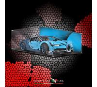 TECA IN PLEXIGLASS ACRILICO-SHOWCASE- PER SETO LEGO® 42083-BUGATTI CHIRON