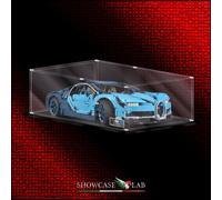 TECA IN PLEXIGLASS ACRILICO-SHOWCASE- PER SETO LEGO® 42083-BUGATTI CHIRON