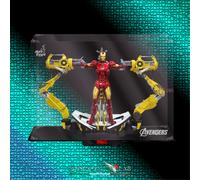 TECA IN PLEXIGLASS ACRILICO-SHOWCASE-PER SUIT UP GANTRY-HOT TOYS-DOLL 1/4-MARVEL