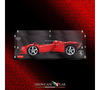 TECA IN PLEXIGLASS ACRILICO-SHOWCASE-TECA LEGO 42143-FERRARI DAYTONA SP3 -L56