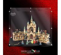 TECA IN PLEXIGLASS ACRILICO-SHOWCASE-TECA LEGO 76415-La battaglia di Hogwarts