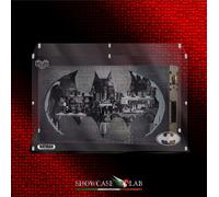 TECA IN PLEXIGLASS ACRILICO-SHOWCASE-TECA LEGO BATWING 1989-SET 76252-BATCAVE