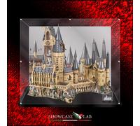 TECA IN PLEXIGLASS ACRILICO-SHOWCASE-TECA LEGO CASTELLO DI HOGWARTS-71043-HP