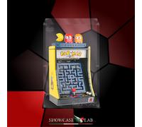 TECA IN PLEXIGLASS ACRILICO-SHOWCASE-TECA LEGO SET 10323-PAC MAN ARCADE