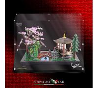 TECA IN PLEXIGLASS ACRILICO-SHOWCASE-TECA PER LEGO 10315-IL GIARDINO TRANQUILLO