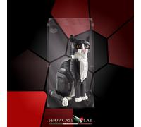 TECA IN PLEXIGLASS ACRILICO-SHOWCASE-TECA PER LEGO 21349-GATTO TUXEDO-CAT TUXEDO