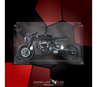 TECA IN PLEXIGLASS ACRILICO-SHOWCASE-TECA PER LEGO 42155-BATCYCLE-THE BATMAN