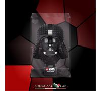 TECA IN PLEXIGLASS ACRILICO-SHOWCASE-TECA PER LEGO 75304-CASCO DI DARTH VADER-