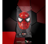 TECA IN PLEXIGLASS ACRILICO-SHOWCASE-TECA PER LEGO 76285-MASCHERA DI SPIDER-MAN