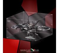 TECA IN PLEXIGLASS ACRILICO-SHOWCASE-TECA PER LEGO® BATWING 1989-SET 76161