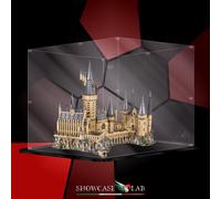 TECA IN PLEXIGLASS ACRILICO-SHOWCASE-TECA PER LEGO® CASTELLO DI HOGWARTS-71043