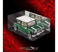 TECA IN PLEXIGLASS ACRILICO-SHOWCASE-TECA PER SET LEGO®10242-MINI COOPER-DISPLAY