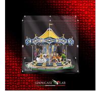 TECA IN PLEXIGLASS ACRILICO-SHOWCASE-TECA PER SET LEGO® 10257-GIOSTRA CAROSELLO