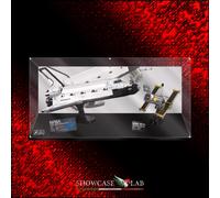 TECA IN PLEXIGLASS ACRILICO-SHOWCASE-TECA PER SET LEGO® 10283 NASA SPACE SHUTTLE
