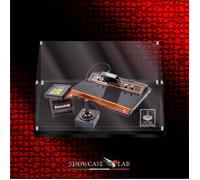TECA IN PLEXIGLASS ACRILICO-SHOWCASE-TECA PER SET LEGO® 10306-ATARI 2600-
