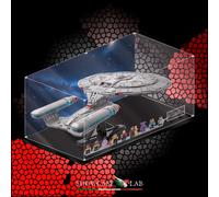 TECA IN PLEXIGLASS ACRILICO-SHOWCASE-TECA PER SET LEGO® 10356-Star Trek: U.S.S.