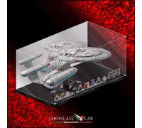 TECA IN PLEXIGLASS ACRILICO-SHOWCASE-TECA PER SET LEGO® 10356-Star Trek: U.S.S.