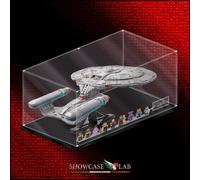 TECA IN PLEXIGLASS ACRILICO-SHOWCASE-TECA PER SET LEGO® 10356-Star Trek: U.S.S.