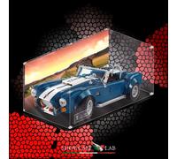 TECA IN PLEXIGLASS ACRILICO-SHOWCASE-TECA PER SET LEGO® 10357-Shelby Cobra 427 S