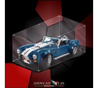 TECA IN PLEXIGLASS ACRILICO-SHOWCASE-TECA PER SET LEGO® 10357-Shelby Cobra 427 S