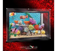 TECA IN PLEXIGLASS ACRILICO-SHOWCASE-TECA PER SET LEGO® 10366-Acquario tropicale