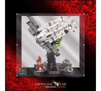 TECA IN PLEXIGLASS ACRILICO-SHOWCASE-TECA PER SET LEGO® 11389 PROJECT HAIL MARY