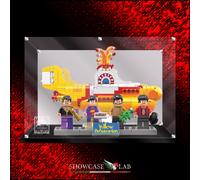 TECA IN PLEXIGLASS ACRILICO-SHOWCASE-TECA PER SET LEGO® 21306-YELLOW SUBMARINE-