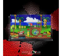 TECA IN PLEXIGLASS ACRILICO-SHOWCASE-TECA PER SET LEGO 21331-SONIC THE HEDGEHOG