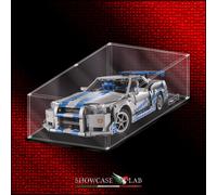 TECA IN PLEXIGLASS ACRILICO-SHOWCASE-TECA PER SET LEGO® 42210-Nissan Skyline GT