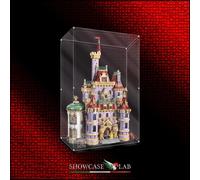 TECA IN PLEXIGLASS ACRILICO-SHOWCASE-TECA PER SET LEGO® 43263 - Castello de La B