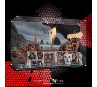 TECA IN PLEXIGLASS ACRILICO-SHOWCASE-TECA PER SET LEGO® 71040-CASTELLO DISNEY