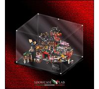 TECA IN PLEXIGLASS ACRILICO-SHOWCASE-TECA PER SET LEGO® 71861-La vecchia città
