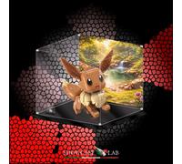 TECA IN PLEXIGLASS ACRILICO-SHOWCASE-TECA PER SET LEGO® 72151 - Eevee
