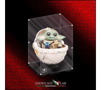 TECA IN PLEXIGLASS ACRILICO-SHOWCASE-TECA PER SET LEGO® 75403-Grogu™ e carrozzi