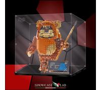 TECA IN PLEXIGLASS ACRILICO-SHOWCASE-TECA PER SET LEGO® 75430-Wicket™ l'Ewok