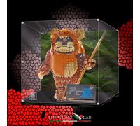 TECA IN PLEXIGLASS ACRILICO-SHOWCASE-TECA PER SET LEGO® 75430-Wicket™ l'Ewok