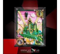 TECA IN PLEXIGLASS ACRILICO-SHOWCASE-TECA PER SET LEGO® 75685 - Wall Art Città d