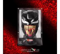 TECA IN PLEXIGLASS ACRILICO-SHOWCASE-TECA PER SET LEGO®76187 | VENOM-MASK-MARVEL