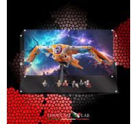 TECA IN PLEXIGLASS ACRILICO-SHOWCASE-TECA PER SET LEGO® 76193-L'ASTRONAVE DEI GU
