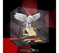 TECA IN PLEXIGLASS ACRILICO-SHOWCASE-TECA PER SET LEGO® 76391 ICONE DI HOGWARTS