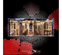 TECA IN PLEXIGLASS ACRILICO-SHOWCASE-TECA PER SET LEGO®76478 BOOK NOOK:UFFICIO D