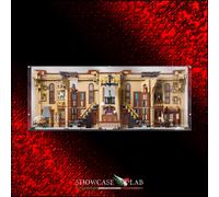 TECA IN PLEXIGLASS ACRILICO-SHOWCASE-TECA PER SET LEGO®76478 BOOK NOOK:UFFICIO D